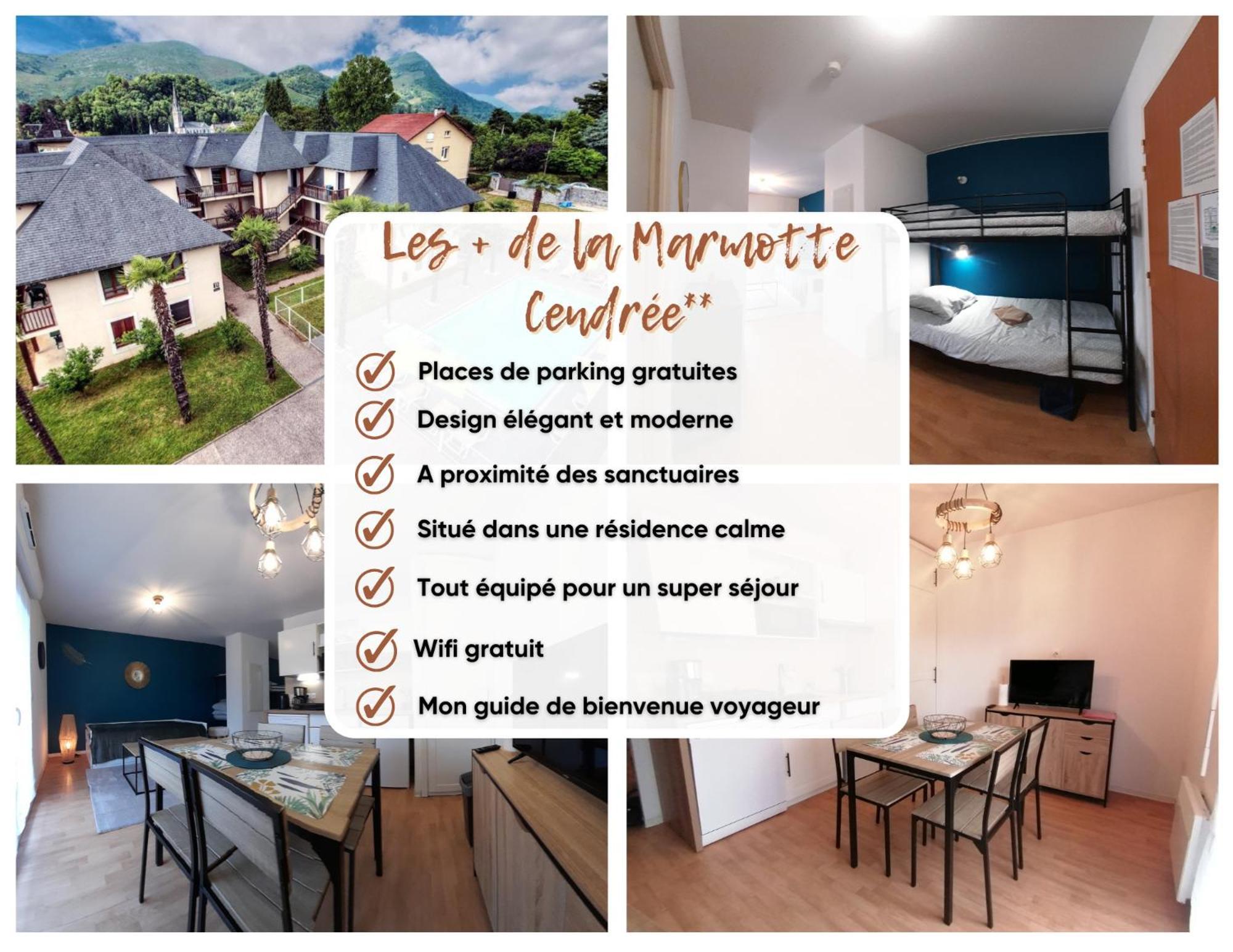 Appartement De La Marmotte Cendree, Dans Residence De Tourisme 3 Etoiles Лурд Экстерьер фото